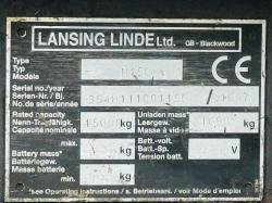 LINDE H150D 15 TONNE FORKLIFT*C/W JOYSTICK CONTROLS*VIDEO*