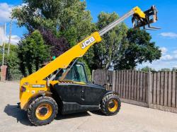 JCB 525-60 HI VIZ 4WD TELEHANDLER *YEAR 2015* C/W PALLET TINES *VIDEO*