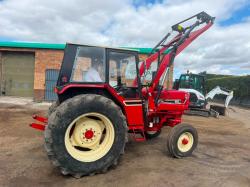 CASE INTERNATIONAL 585 TRACTOR*C/W FRONT LOADER*VIDEO*