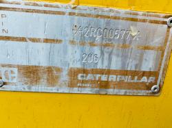 CATERPILLAR 206 WHEELED EXCAVATOR C/W ROTATING LOG GRAB 