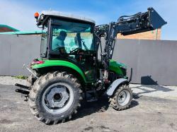 NEW *UNUSED*SIROMER ME354 TRACTOR *C/W LOADER AND 3 IN 1 BUCKET*VIDEO*