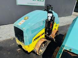 AMMANNS  ARR.1575 REMOTE CONTROL PADFOOT TRENCH ROLLER*YEAR 2019*VIDEO*
