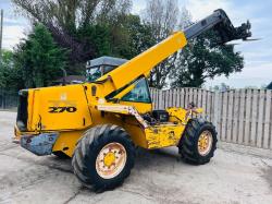MATBRO TS270 4WD TELEHANDLER C/W JOYSTICK CONTROL & PALLET TINES *VIDEO*