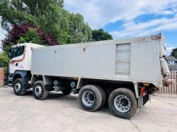 SCANIA R420 DOUBLE DRIVE TIPPER *YEAR 2008* C/W MANUAL GEAR BOX *VIDEO*