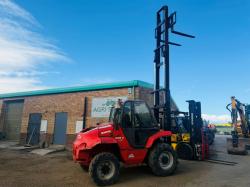 MANITOU M26-4 ROUGH TERRAIN FORKLIFT*YEAR 2016*C/W PALLET TINES*VIDEO*