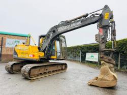 VOLVO EC140BLC TRACKED EXCAVATOR *C/W BUCKET*VIDEO*