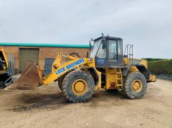 SAMSUNG SL150 WHEELED LOADING SHOVEL*C/W BUCKET*VIDEO*