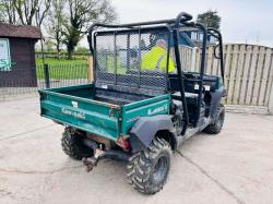 KAWASAKI MULE 4010 4WD UTV *YEAR 2010, ONE OWNER FROM NEW* VIDEO * 