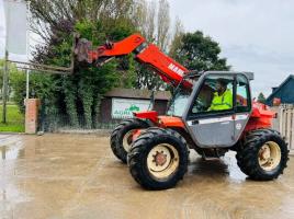 MANITOU MLT628T 4WD TELEHANDLER *AG-SPEC* C/W PICK UP HITCH *VIDEO*