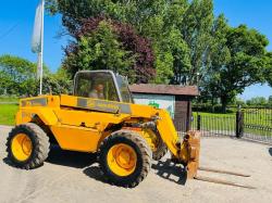 JCB 520 4WD TELEHANDLER C/W PALLET TINES *VIDEO*