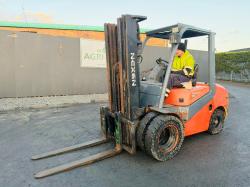 NEXEN FD35 CONTAINER SPEC FORKLIFT*C/W PALLET TINES*YEAR 2015*VIDEO*