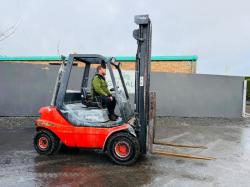 LINDE H30D-03 FORKLIFT*C/W PERKINS ENGINE*VIDEO*