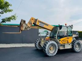 LIEBHERR 435-10 TURBO TELEHANDLER*C/W PALLET TINES*VIDEO*