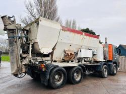 VOLVO FM VOLUMETERIC CEMENT MIXER 8X4 LORRY C/W MANUAL GEAR BOX *VIDEO*