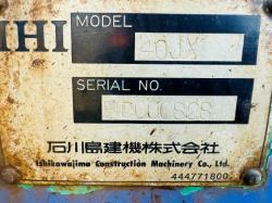 IHI 40JX TRACKED EXCAVATOR*C/W OFFSET BOOM*VIDEO*