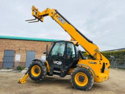 JCB 540-140 HI VIZ 4WD TELEHANDLER*C/W PALLET TINES*YEAR 2017*VIDEO*