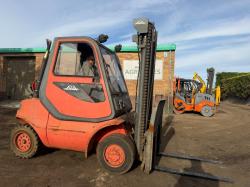 LINDE H40T-04 FORKLIFT*C/W PALLET TINES*VIDEO*