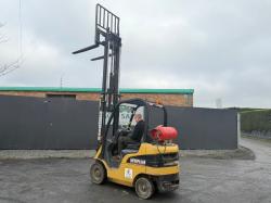 CATERPILLAR GP20CN 2 STAGE MAST FORKLIFT*C/W SIDESHIFT*VIDEO*