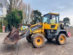 KOMATSU WA115 4WD LOADING SHOVEL * 5772 HOURS * C/W BUCKET *VIDEO*