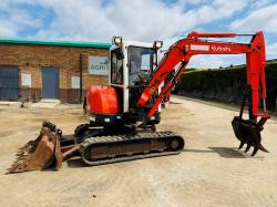 KUBOTA KX121-3 EXCAVATOR*C/W GRAPPLE*3141 HOURS*VIDEO*