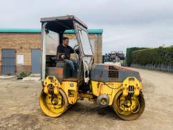 BOMAG BW138AD VIBRATING DRUM ROLLER*C/W DEUTZ ENGINE*VIDEO*