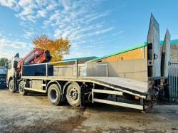 VOLVO FM 8X4 BEAVER TAIL LORRY*CRANE REMOVED*VIDEO*