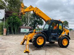 JCB 535-125 4WD TELEHANDLER * 12 METER REACH, 3723 HOURS * C/W PALLET TINES *VIDEO*