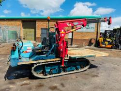 YANMAR C30R TRACKED MOBILE CRANE*C/W RUBBER TRACKS*VIDEO*