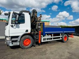 DAF 4X2 18 TONNE DROPSIDE LORRY*C/W HIAB XF 122/CL*VIDEO*