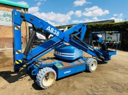 UPRIGHT AB38N ELECTRIC MANLIFT*NEEDS CHARGING*VIDEO*
