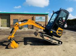 AUGER NM-E18 MINI EXCAVATOR*ONLY 56 HOURS*C/W KUBOTA ENGINE*YEAR 2025*VIDEO*