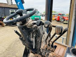 NISSAN 16 PETROL/GAS FORKLIFT*C/W SIDESHIFT*YEAR 2010*VIDEO*