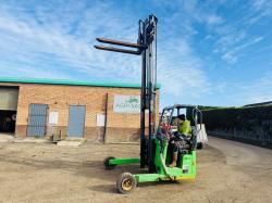 MOFFETT E4 20.1 2 TONNE ELECTRIC FORKLIFT*YEAR 2016*VIDEO*