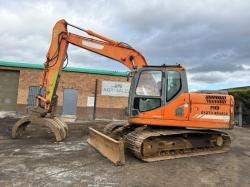 DOOSAN DX140LC EXCAVATOR*YEAR 2012*C/W GRAPPLE*VIDEO*