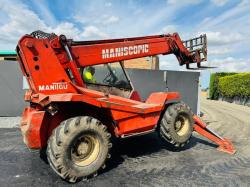 MANITOU MT1230 SCP TELEHANDLER*C/W JACK LEGS AND PALLEET TINES*VIDEO*