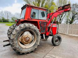 MASSEY FERGUSON MF590 TRACTOR C/W FRONT LOADER & MUCK FOLKS *VIDEO*