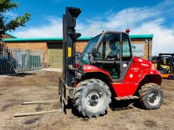 MANITOU M30-4 FORKLIFT*C/W PUH*YEAR 2016*5071 HOURS*VIDEO*