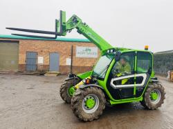 MERLO P27.6+ TURBO TELEHANDLER*C/W PALLET TINES*YEAR 2017*VIDEO*