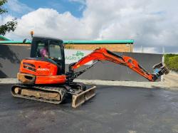 KUBOTA KX057-4 EXCAVATOR*C/W SELECTOR GRAB*YEAR 2018*VIDEO*