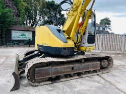 SUMITOMO SH130 TRACKED EXCAVATOR C/W BLADE & QUICK HITCH *VIDEO*
