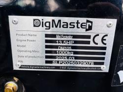 *NEW*UNUSED*DIGMASTER DM100 & 105 MINI EXCAVATOR*CHOICE OF 10*VIDEO*