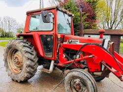 MASSEY FERGUSON MF590 TRACTOR C/W FRONT LOADER & MUCK FOLKS *VIDEO*