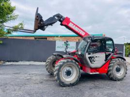 MANITOU MLT732 TELEHANDLER JOYSTICK CONTROLS*YEAR 2018*C/W PALLET TINES*VIDEO*