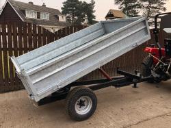 ** BRAND NEW SIROMER 2.5 TONE GALVANISED TIPPING TRAILER ** ( PLEASE SEE VIDEO )