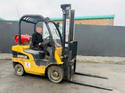 CATERPILLAR GP20CN 2 STAGE MAST FORKLIFT*C/W SIDESHIFT*VIDEO*