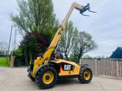 CATERPILLAR TH406AG 4WD TELEHANDLER *AG-SPEC , YEAR 2012* C/W PALLET TINES *VIDEO*
