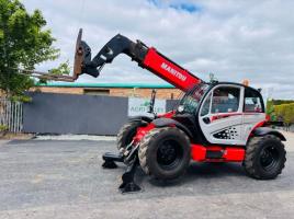 MANITOU MT1135 TURBO TELEHANDLER *C/W PALLET TINES*YEAR 2020*VIDEO*