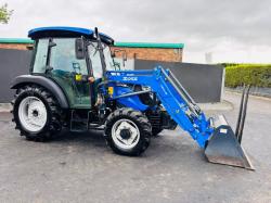 SOLIS 50RX TRACTOR*C/W SOLIS FRONT LOADER*194 HOURS*YEAR 2021*VIDEO*