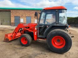 KUBOTA L3600 4WD TRACTOR*C/W POWER LOADER*VIDEO*