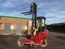 MOFFETT M5 25.3 *C/W FORK POSITIONER*1453 HOURS*YEAR 2012*VIDEO*